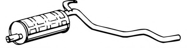 Глушитель выхлопных газов конечный EBERSPÄCHER 25323