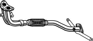 Труба выхлопного газа FONOS 10525