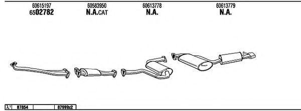 Система выпуска ОГ FONOS AR10037