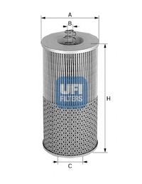 Топливный фильтр UFI 26.612.00