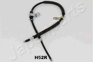 Трос, стояночная тормозная система JAPANPARTS BC-H52R