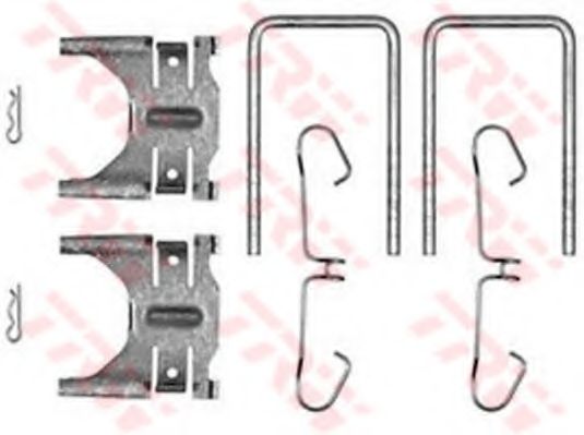 Комплектующие, колодки дискового тормоза QH Benelux 4744