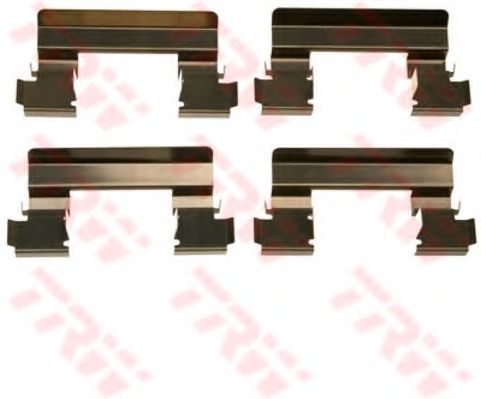 Комплектующие, колодки дискового тормоза QH Benelux 4555