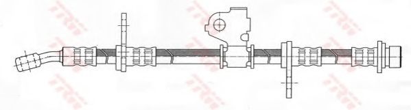 Тормозной шланг TRW PHD139