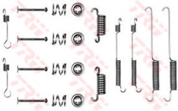 Комплектующие, тормозная колодка TRW SFK88