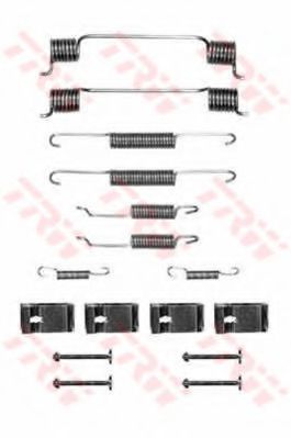 Комплектующие, тормозная колодка TRW SFK93
