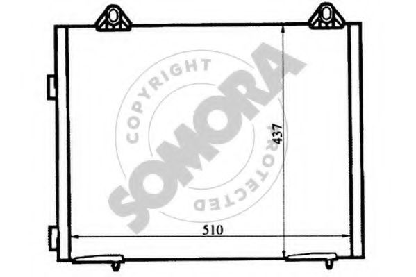 Конденсатор, кондиционер SOMORA 150160