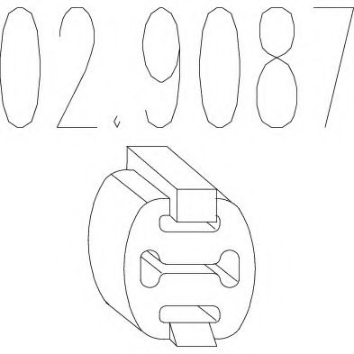 Буфер, глушитель MTS 02.9087