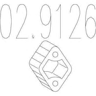 Буфер, глушитель MTS 02.9126