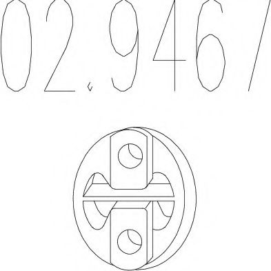 Буфер, глушитель MTS 02.9467