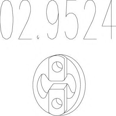 Буфер, глушитель MTS 02.9524