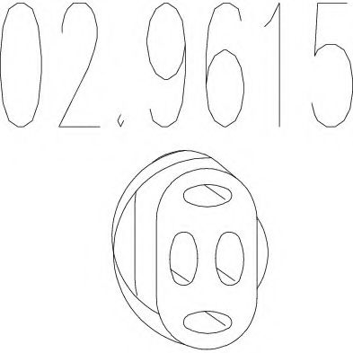 Буфер, глушитель MTS 02.9615