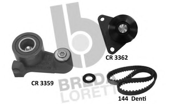 Комплект ремня ГРМ BREDA  LORETT KCD0403