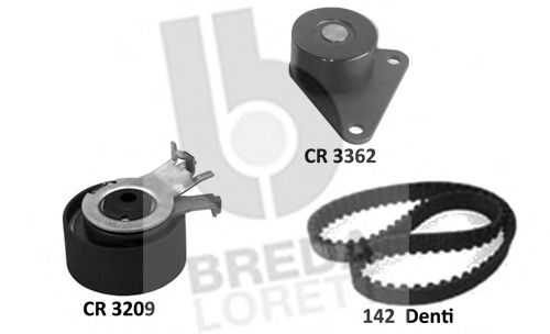 Комплект ремня ГРМ BREDA  LORETT KCD0671