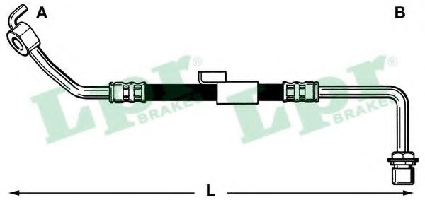 Тормозной шланг LPR 6T46217