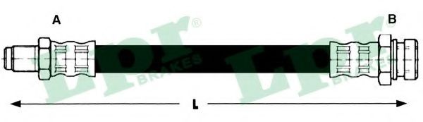 Тормозной шланг LPR 6T47497