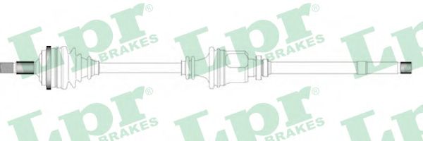 Приводной вал LPR DS16067