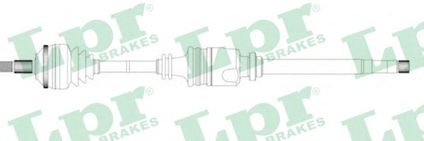 Приводной вал LPR DS16089