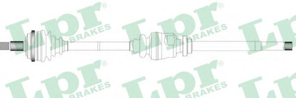 Приводной вал LPR DS16093