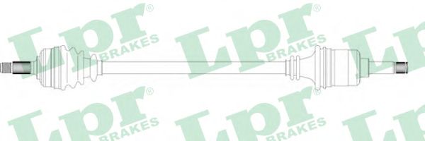 Приводной вал LPR DS40004