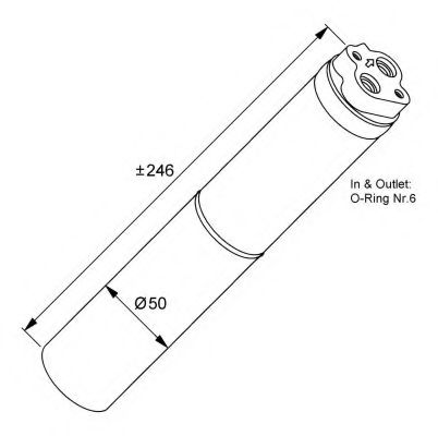 Осушитель, кондиционер NRF 33133