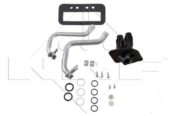 Теплообменник, отопление салона NRF 58081