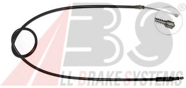 Трос, стояночная тормозная система A.B.S. K10936