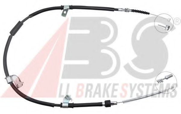 Трос, стояночная тормозная система A.B.S. K11437