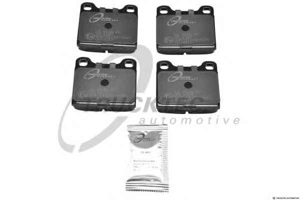 Комплект тормозных колодок, дисковый тормоз TRUCKTEC AUTOMOTIVE 02.35.131