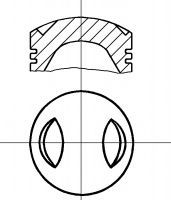 Поршень NÜRAL 87-527300-00