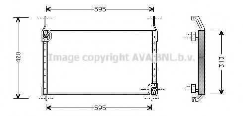 Конденсатор, кондиционер AVA QUALITY COOLING FT5172