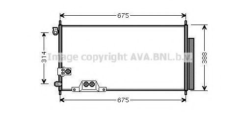 Конденсатор, кондиционер AVA QUALITY COOLING HDA5239D