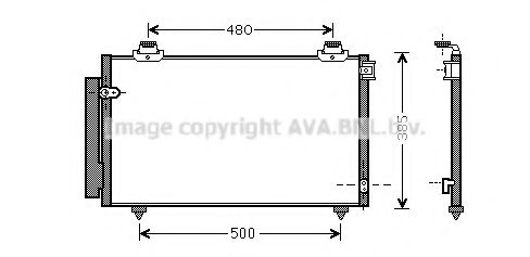 Конденсатор, кондиционер AVA QUALITY COOLING TO5431D
