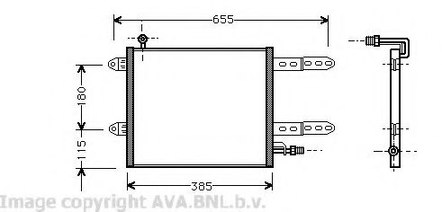 Конденсатор, кондиционер AVA QUALITY COOLING VW5150