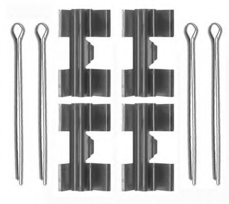 Комплектующие, колодки дискового тормоза MGA A103