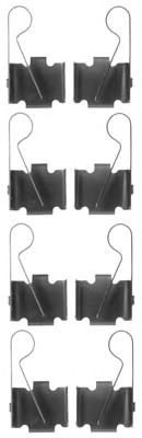 Комплектующие, колодки дискового тормоза MGA A158