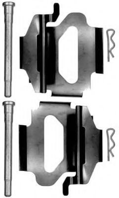 Комплектующие, колодки дискового тормоза MGA A40