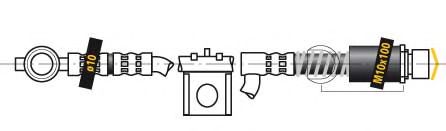 Тормозной шланг MGA F6038