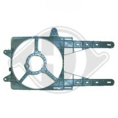 Кожух вентилятора DIEDERICHS 3452043