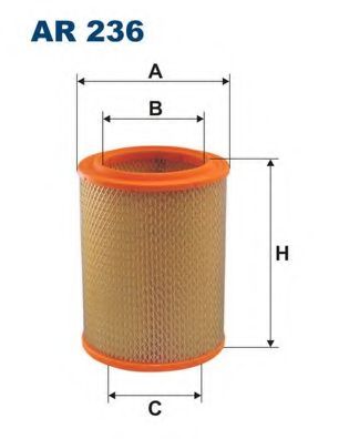 Воздушный фильтр FILTRON AR236