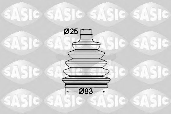 Комплект пылника, приводной вал SASIC 1904030