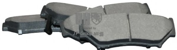 Комплект тормозных колодок, дисковый тормоз JP GROUP 4763600319