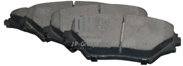 Комплект тормозных колодок, дисковый тормоз JP GROUP 4863602319