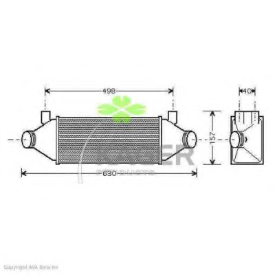 Интеркулер KAGER 31-0372