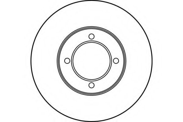 Тормозной диск A.B.S. 15583