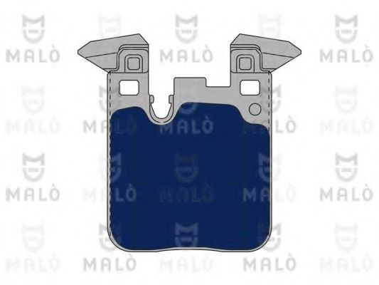 Комплект тормозных колодок, дисковый тормоз MALÒ 1051134