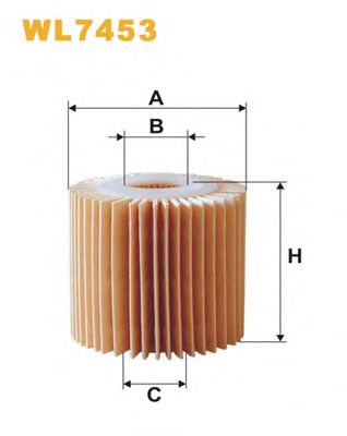 Масляный фильтр WIX FILTERS WL7453