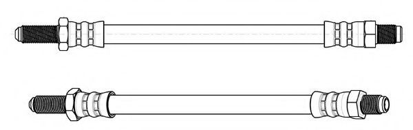 Тормозной шланг CEF 510102