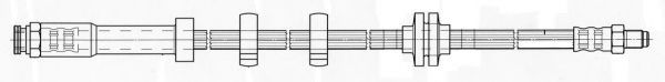 Тормозной шланг CEF 511404