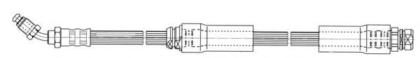Тормозной шланг CEF 512533
